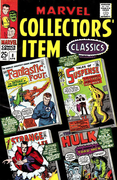 Cover for Marvel Collectors' Item Classics (Marvel, 1965 series) #8