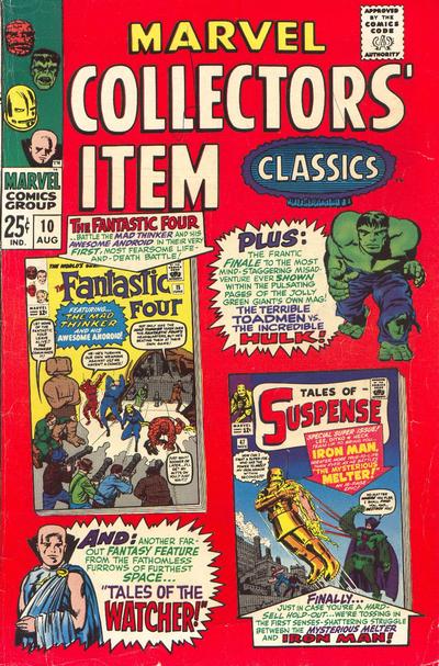 Cover for Marvel Collectors' Item Classics (Marvel, 1965 series) #10