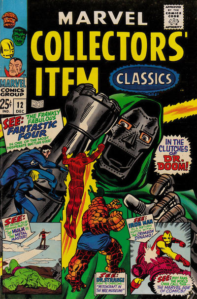 Cover for Marvel Collectors' Item Classics (Marvel, 1965 series) #12