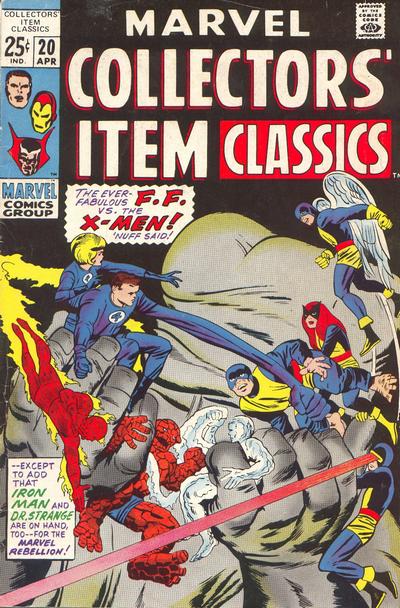 Cover for Marvel Collectors' Item Classics (Marvel, 1965 series) #20