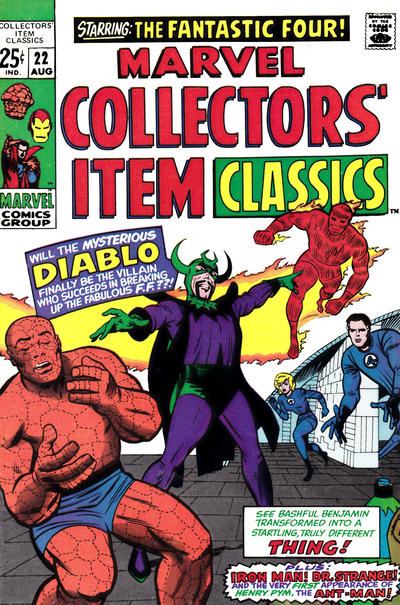 Cover for Marvel Collectors' Item Classics (Marvel, 1965 series) #22