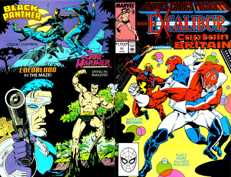 Cover for Marvel Comics Presents (Marvel, 1988 series) #33 [Direct]