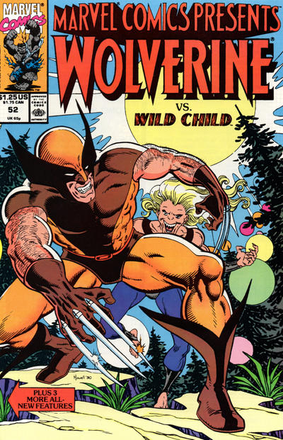 Cover for Marvel Comics Presents (Marvel, 1988 series) #52 [Direct]