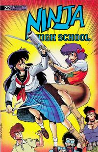 Cover Thumbnail for Ninja High School (Malibu, 1988 series) #22