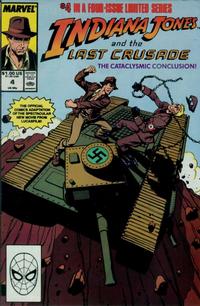 Cover Thumbnail for Indiana Jones and the Last Crusade (Marvel, 1989 series) #4 [Direct]