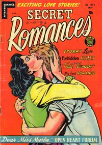 Cover for Secret Romances (Superior, 1951 series) #6