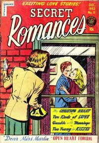 Cover Thumbnail for Secret Romances (Superior, 1951 series) #11