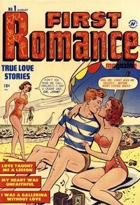 Cover for First Romance Magazine (Harvey, 1949 series) #1