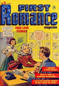 Cover Thumbnail for First Romance Magazine (Harvey, 1949 series) #2