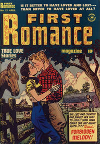 Cover Thumbnail for First Romance Magazine (Harvey, 1949 series) #12
