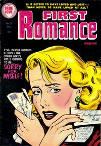 Cover Thumbnail for First Romance Magazine (Harvey, 1949 series) #31