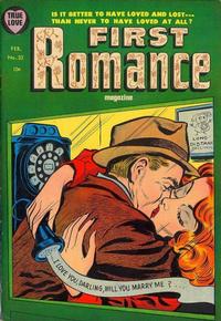 Cover Thumbnail for First Romance Magazine (Harvey, 1949 series) #32