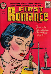 Cover Thumbnail for First Romance Magazine (Harvey, 1949 series) #34