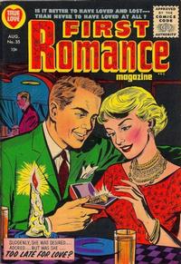 Cover for First Romance Magazine (Harvey, 1949 series) #35