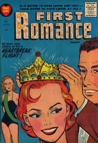Cover Thumbnail for First Romance Magazine (Harvey, 1949 series) #36
