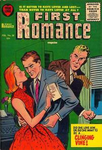 Cover Thumbnail for First Romance Magazine (Harvey, 1949 series) #38