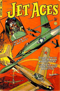 Cover for Jet Aces (Fiction House, 1952 series) #1
