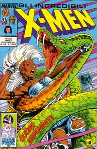 Cover for Gli Incredibili X-Men (Edizioni Star Comics, 1990 series) #28