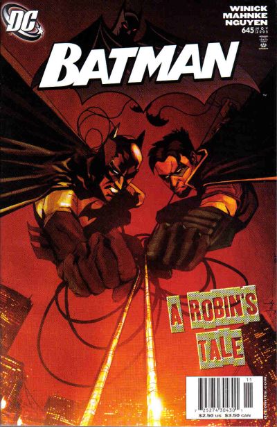 Cover for Batman (DC, 1940 series) #645 [Newsstand]
