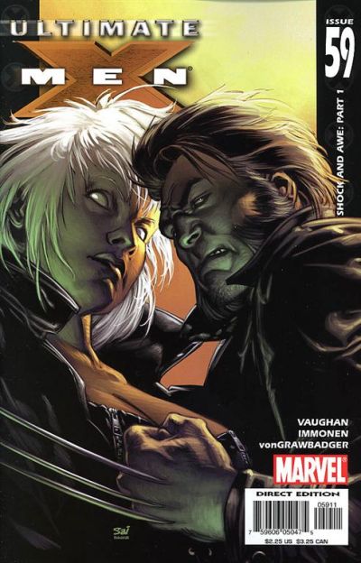 Cover for Ultimate X-Men (Marvel, 2001 series) #59 [Direct Edition]