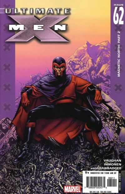 Cover for Ultimate X-Men (Marvel, 2001 series) #62 [Direct Edition]