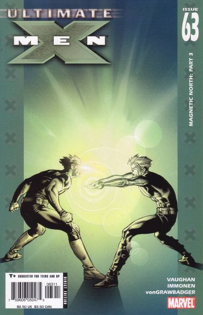Cover for Ultimate X-Men (Marvel, 2001 series) #63
