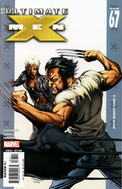 Cover for Ultimate X-Men (Marvel, 2001 series) #67 [Direct Edition]