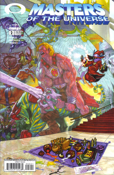 Cover for Masters of the Universe (Image, 2003 series) #2 [Cover B]