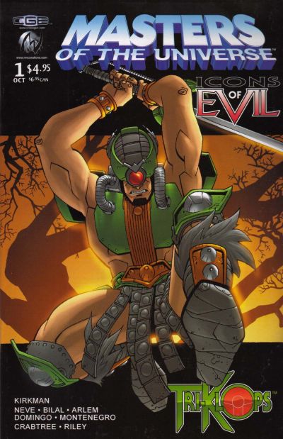 Cover for Masters of the Universe, Icons of Evil: Tri-Klops (CrossGen, 2003 series) #1
