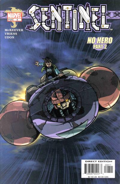Cover for Sentinel (Marvel, 2003 series) #8