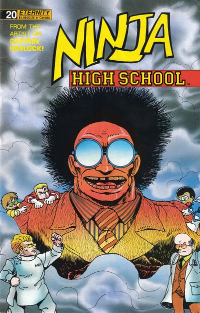 Cover for Ninja High School (Malibu, 1988 series) #20
