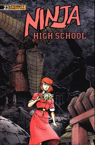 Cover for Ninja High School (Malibu, 1988 series) #23