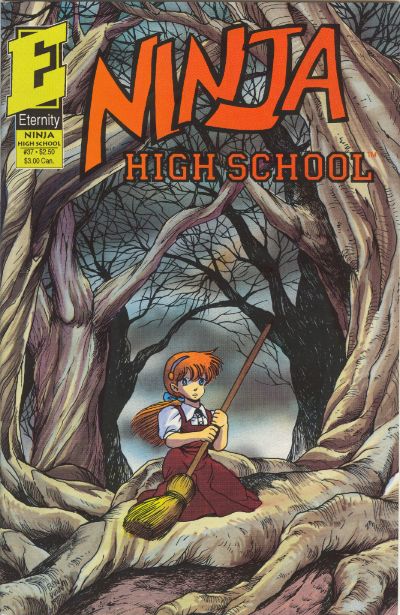 Cover for Ninja High School (Malibu, 1988 series) #37