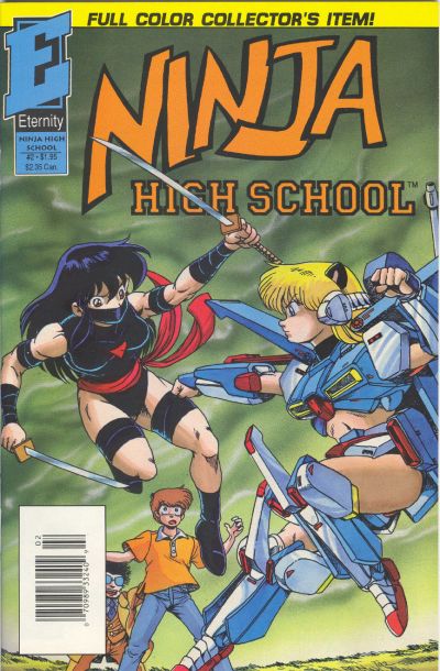 Cover for Ninja High School in Color (Malibu, 1992 series) #2