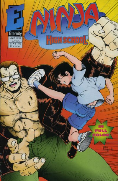 Cover for Ninja High School in Color (Malibu, 1992 series) #7