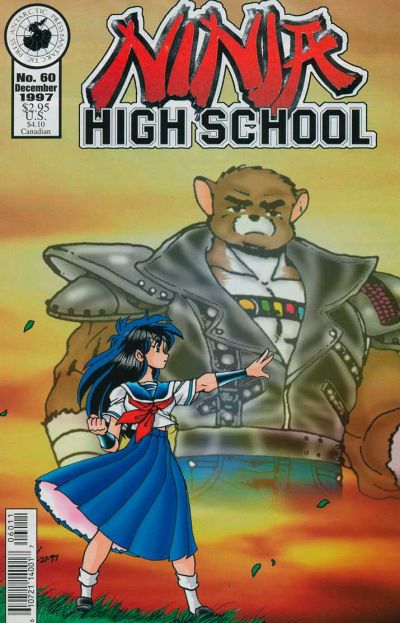 Cover for Ninja High School (Antarctic Press, 1994 series) #60