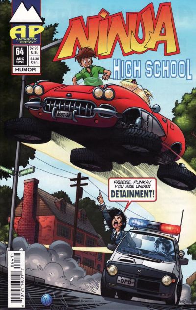 Cover for Ninja High School (Antarctic Press, 1994 series) #64