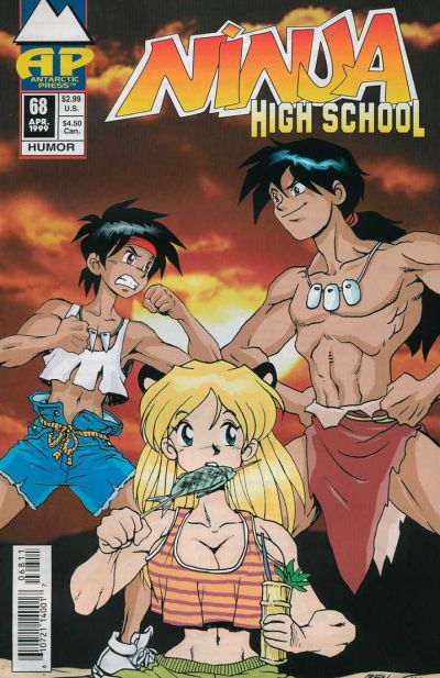 Cover for Ninja High School (Antarctic Press, 1994 series) #68