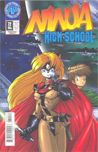 Cover for Ninja High School (Antarctic Press, 1994 series) #72