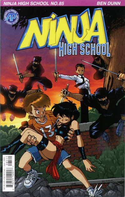 Cover for Ninja High School (Antarctic Press, 1994 series) #85