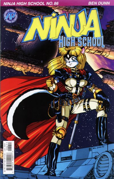 Cover for Ninja High School (Antarctic Press, 1994 series) #86