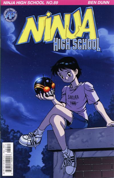 Cover for Ninja High School (Antarctic Press, 1994 series) #89