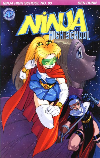 Cover for Ninja High School (Antarctic Press, 1994 series) #93
