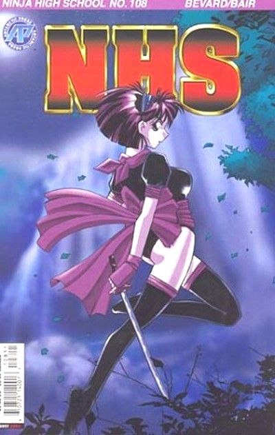 Cover for Ninja High School (Antarctic Press, 1994 series) #108