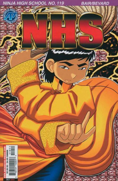 Cover for Ninja High School (Antarctic Press, 1994 series) #119