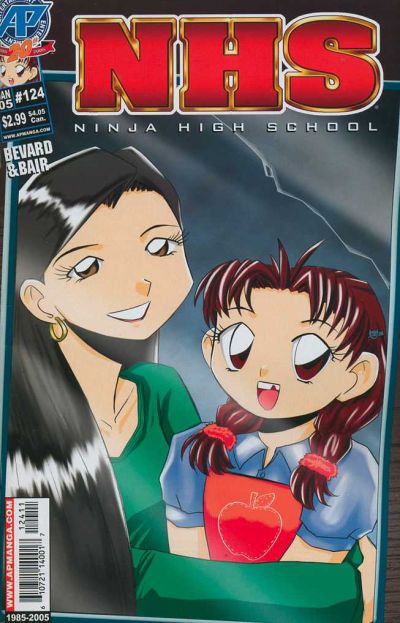 Cover for Ninja High School (Antarctic Press, 1994 series) #124