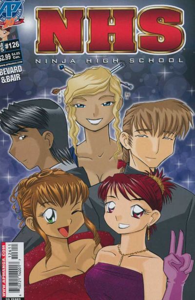 Cover for Ninja High School (Antarctic Press, 1994 series) #126