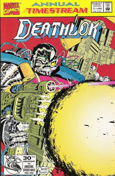 Cover for Deathlok Annual (Marvel, 1992 series) #1 [Direct]