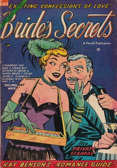 Cover for Bride's Secrets (Farrell, 1954 series) #3