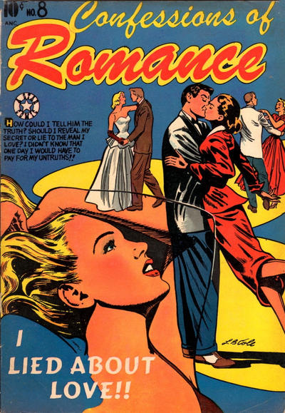 Cover for Confessions of Romance (Star Publications, 1953 series) #8